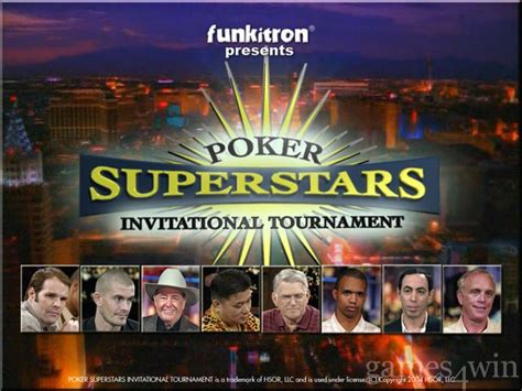 Poker superstars invitational torneio de download